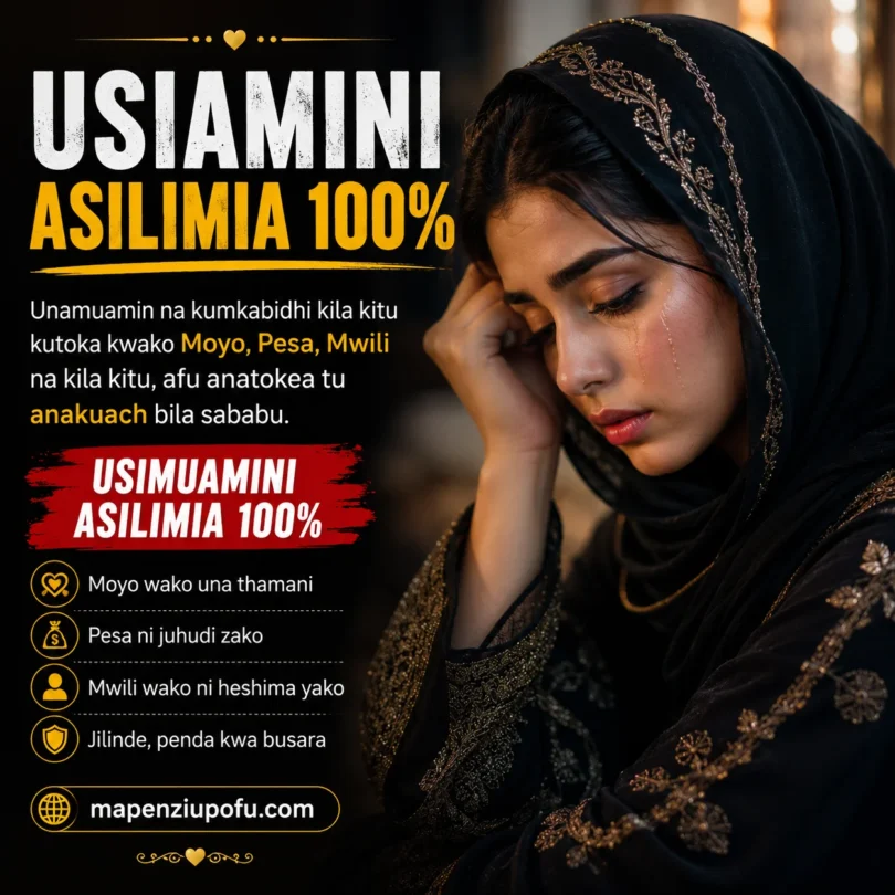 Usiamini Asilimia 100% Kwenye Mahusiano Haya Ndiyo Mambo Muhimu ya Kuzingatia